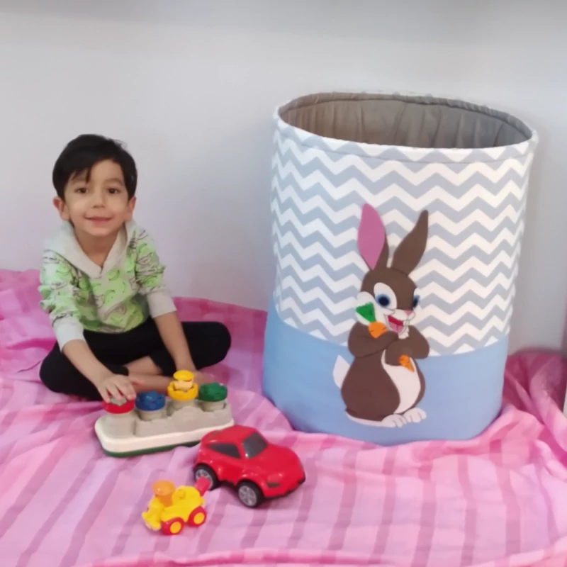 باکس نظم دهنده(ارگانایزر)استوانه ای-خرگوش2-سایز55-65