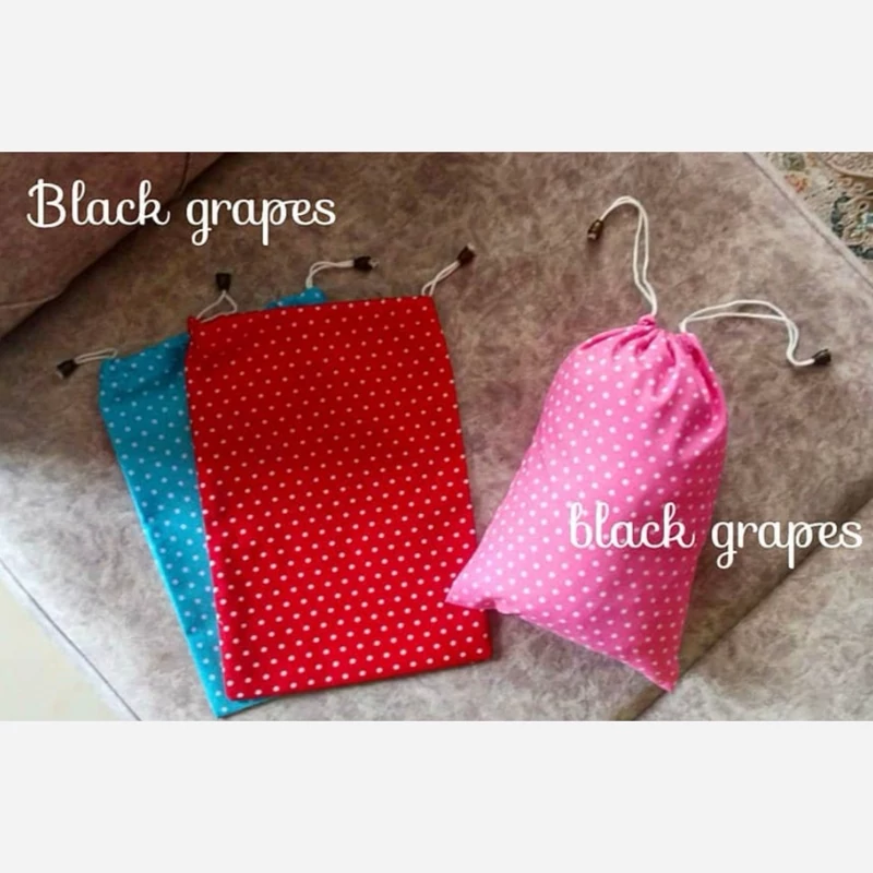 کیسه ساده پارچه ای (بسته 6عددی)